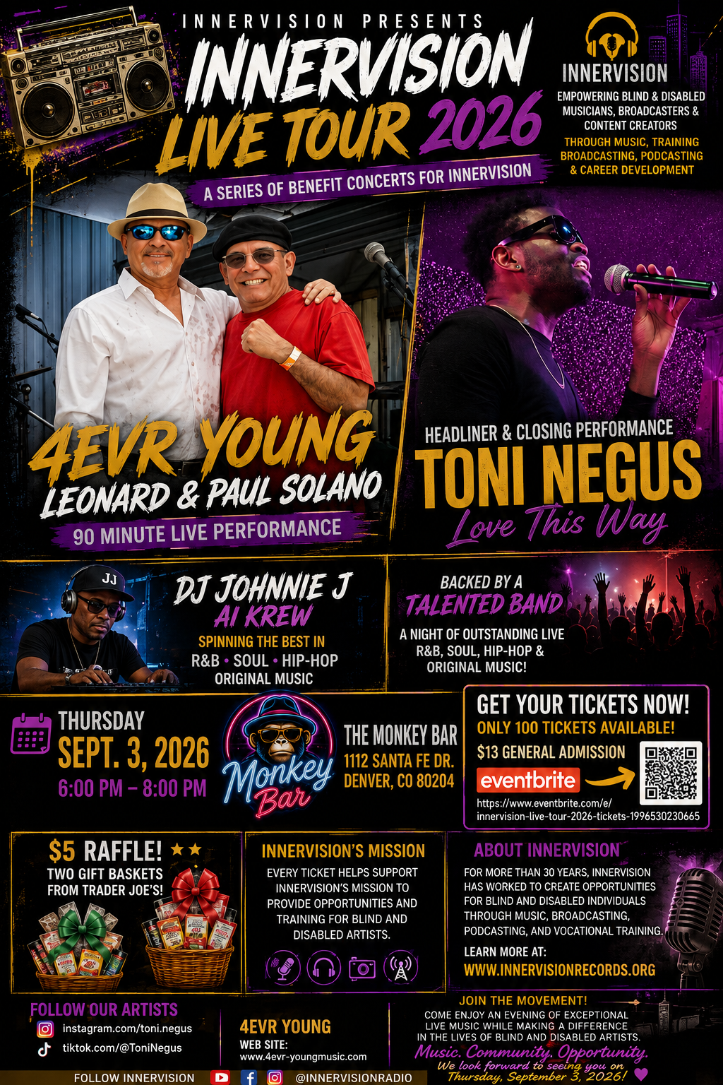 poster of the event details